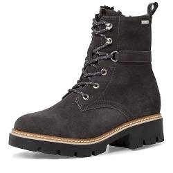 Tamaris Damen Schnürstiefel gefüttert Blockabsatz Winter; ANTHRACITE/grau; 38 EU von Tamaris