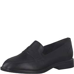 Tamaris Damen Slipper, Frauen Slip On,TOUCHit-Fußbett,Slipper,Mokassins,Halbschuhe,Slides,Schlupfschuhe,schluepfschuhe,Loafer,Black,38 EU von Tamaris