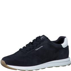 Tamaris Damen Sneaker Low Leder; NAVY/blau; 37 EU von Tamaris