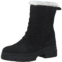 Tamaris Damen Winterstiefel, Frauen Stiefel,TOUCHit-Fußbett,warm gefüttert,halbschaftstiefel,gefüttert,Boots,Winterstiefel,Black,41 EU von Tamaris