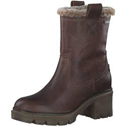 Tamaris Damen Winterstiefel, Frauen Stiefel,wasserabweisend,warm gefüttert,Winterschuhe,uebergangsstiefel,Cuoio Leather,39 EU von Tamaris