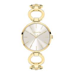 Tamaris Damen analog Quarz Uhr mit Edelstahl Armband TT-0081-MQ von Tamaris