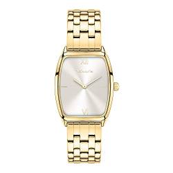 Tamaris Damen analog Quarz Uhr mit Edelstahl Armband TT-0088-MQ von Tamaris