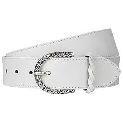 Tamaris Leather Belt W100 White von Tamaris