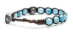 Armband Special Edition Sky Blue Jade ag bhs1100-196, Taglia unica, Silber, Jade von Tamashii