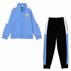 Tancefair Jungen Trainingsanzug 2-teiliges Kinder Jogginganzug Jungen Jogginghose Sweatshirt Set Sportbekleidung Jacke und Hose Jogging Bekleidungsset für von 4–14 Jahren von Tancefair