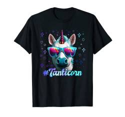 Tanticorn Muttertag Aunties Einhorn Fanartikel Tanten T-Shirt von Tante Geschenk Einhorn Fan Unicorn Fan Tanticorn