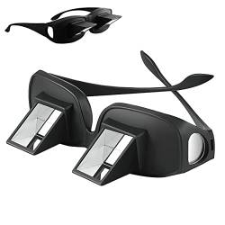 Taozoey Faule Brille, Leser Prisma Brille, HD Horizontale Brille, Brechung-Brille, Liegen Lesen und Fernsehen, für Brillen- und Lesebrillenträger geeignet von Taozoey