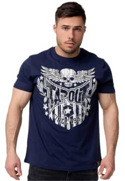 Tapout Herren T-Shirt Normale Passform Westlake Navy/White S, 940012 von Tapout