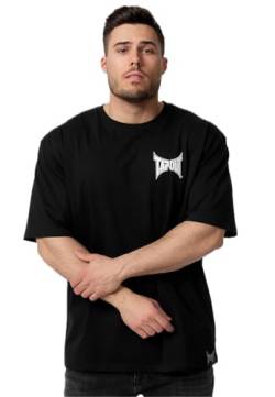 Tapout Herren T-Shirt Oversize Creekside Black/White M, 940010 von Tapout