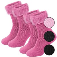 Tarjane Thermosocken fleecy (Spar-Set, 2-Paar) Damen Kuschelsocken Thermostrümpfe von Tarjane