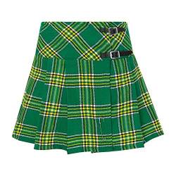 Tartanista Damen Mini-Kilt-Rock 42 cm (16,5") Länge Irischer Staatsangehöriger 38 von Tartanista