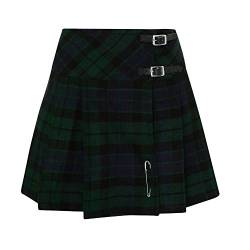 Tartanista Damen Mini-Kilt-Rock 42 cm (16,5") Länge MacKay 42 von Tartanista