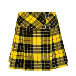 Tartanista Damen Mini-Kilt-Rock 42 cm (16,5") Länge MacLeod of Lewis 34 von Tartanista