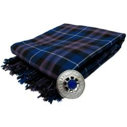 Tartanista - Herren Fly Plaid mit Schmuckstein-Brosche - ideal geeignet für Kilts von Dudelsackspielern - Honour Of Scotland von Tartanista