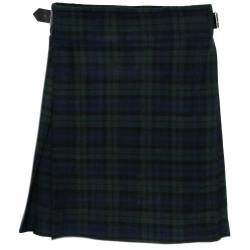 Tartanista - Herren Kilts mit 61 cm (24“) Länge - hochwertig - Black Watch-Tartanmuster - Taille (Nabelhöhe) 101,6cm (40“), Länge 61cm (24“) von Tartanista