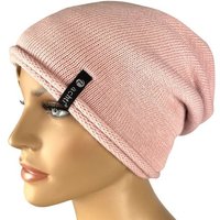 Taschen4life Beanie Damen Mütze AZ1378PC Longbeanie, Rund-strick ohne Bommel, leicht gefüttert, lange Passform von Taschen4life