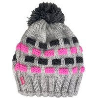 Taschen4life Bommelmütze Mütze mit Bommel für Damen Mädchen Kinder mehrfarbig, klassisch gestrickt, Beanie von Taschen4life