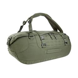 Tasmanian Tiger TT Duffel 45 L Taktische Reise-Tasche Duffel Bag für Herren mit Rucksack-Funktion und Molle-System, abschließbar, 45l Volumen, Oliv von Tasmanian Tiger