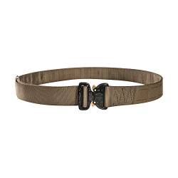 Tasmanian Tiger TT Modular Belt längenverstellbarer, modularer Dienst-Gürtel mit Lasercut-Molle, Koppel-Gürtel mit Cobra-Schließe, Coyote Brown,Gr. S von Tasmanian Tiger