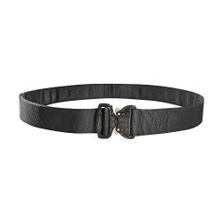 Tasmanian Tiger TT Modular Belt längenverstellbarer, modularer Dienst-Gürtel mit Lasercut-Molle, Koppel-Gürtel mit Cobra-Schließe, Schwarz,Gr. XL von Tasmanian Tiger