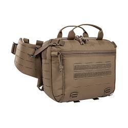 Tasmanian Tiger TT Modular Hip Bag 3 - große Taktische 5 Liter Hüft-Tasche, vielseitige Rucksack Zusatz-Tasche mit separat als Warrior Belt verwendbarem Hüft-Gurt und Lasercut Molle, Coyote Brown von Tasmanian Tiger