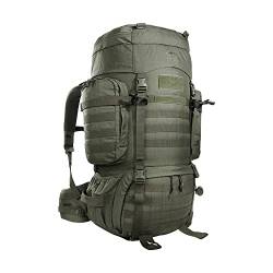 Tasmanian Tiger TT Raid Pack MKIII 52 Liter Militär Outdoor Rucksack mit abnehmbarem Hüftgurt, Molle System kompatibel und Trinksystem-Vorbereitung (Steingrau-Oliv IRR) von Tasmanian Tiger