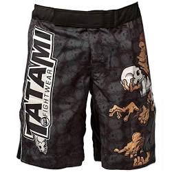 Tatami Fightwear Thinker Monkey Mens MMA Fight Shorts Black von Tatami Fightwear