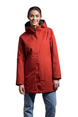 Tatonka Stir Womens Hooded Coat, 42/42 Damen, sunset red von Tatonka