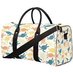 Kawaii Turtle Reisetasche, Weekender Taschen für Frauen Reisen, Turnbeutel, Handgepäck Taschen für Flugzeuge, Duffle Bag für Männer Reisen, Weekender Tasche, Reise Duffle Bag, Kawaii Schildkröte, von Tavisto