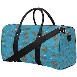 Seals Patterns Reisetasche, Weekender Taschen für Frauen Reisen, Turnbeutel, Handgepäck Taschen für Flugzeuge, Duffle Bag für Männer Reisen, Weekender Tasche, Reise Duffle Bag, Dichtungen Muster, von Tavisto