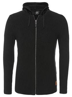 Tazzio Herren Strickjacke mit Kapuze D406 schwarz XL von Tazzio