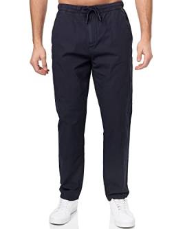 Tazzio Hose Stoffhose Leinen-Optik Herren Regular Fit Chino Chinohose Herrenhose A108 (Navy, 4XL) von Tazzio