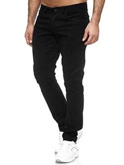 Tazzio Jeans Herren Slim Fit Stretch Jeanshose Hose Denim 165251 (42W/32L, Schwarz) von Tazzio
