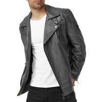 Tazzio Lederjacke 19713 Echtleder Jacke im Biker-Look von Tazzio