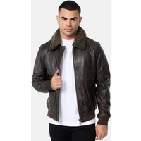 Tazzio Lederjacke A801 mit abnehmbarem Fell von Tazzio