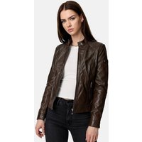 Tazzio Lederjacke F520 moderne & zeitlose Damen Jacke im Biker Look von Tazzio