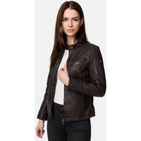 Tazzio Lederjacke F522 moderne & zeitlose Damen Jacke im Biker Look von Tazzio