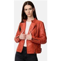 Tazzio Lederjacke F523 moderne & zeitlose Damen Jacke im Biker Look von Tazzio