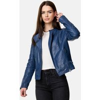 Tazzio Lederjacke F523 moderne & zeitlose Damen Jacke im Biker Look von Tazzio