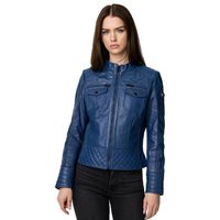 Tazzio Lederjacke F524 moderne & zeitlose Damen Jacke im Biker Look von Tazzio