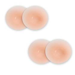 Tbwisher Nipple Pads Women Nipple Covers Reusable and Self-Adhesive Silicone Nipple Covers with Nipple Protection Stickers Nipple Covers(2 Paare) von Tbwisher