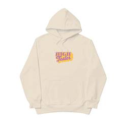 Tealer Unisex Hoodie High Kapuzenpullover, beige, X-Small von Tealer