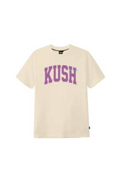 Tealer Unisex Kush Rules T-Shirt, beige, XS von Tealer