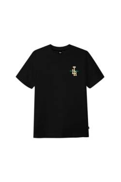 Tealer Unisex Monogram T-Shirt, Schwarz, L von Tealer