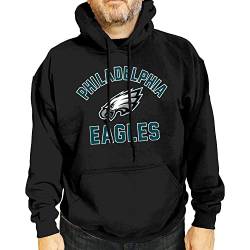 Team Fan Apparel NFL Gameday Kapuzen-Sweatshirt für Erwachsene – Poly-Fleece-Baumwoll-Mischgewebe – Bleiben Sie warm und repräsentieren Sie Ihr Team mit Stil von Team Fan Apparel