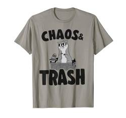 Chaos & Trash Panda Waschbär T-Shirt von Team Trash Racoon & Raccoon Gifts Men Women Kids