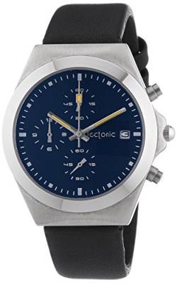 Tectonic Unisex-Armbanduhr Chronograph Quarz Leder 41-6907-99 von Tectonic