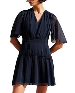 Ted Baker Damen Giggie Lässiges Kleid, Dunkelblau, 34 von Ted Baker