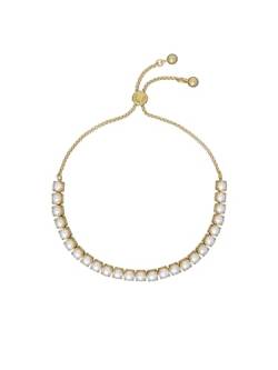 Ted Baker Perrmel Perle Verstellbares Tennisarmband (Goldton/Perle) von Ted Baker